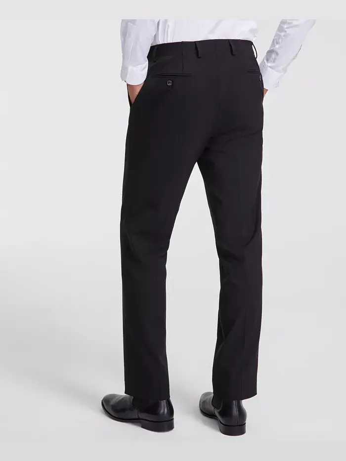 Перри Эллис Мужской Костюм Modern-Fit Solid Nested Perry Ellis Portfolio — изображение 8 из 11, черный