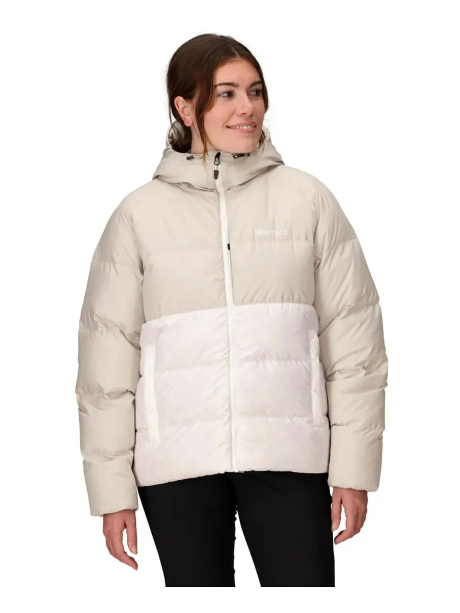 Женская пуховая куртка Guides Marmot, Birch Bark/pearl