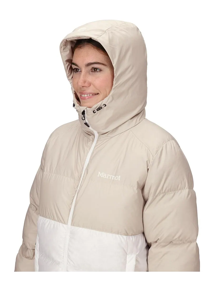 Женская пуховая куртка Guides Marmot, Birch Bark/pearl — изображение 4 из 6