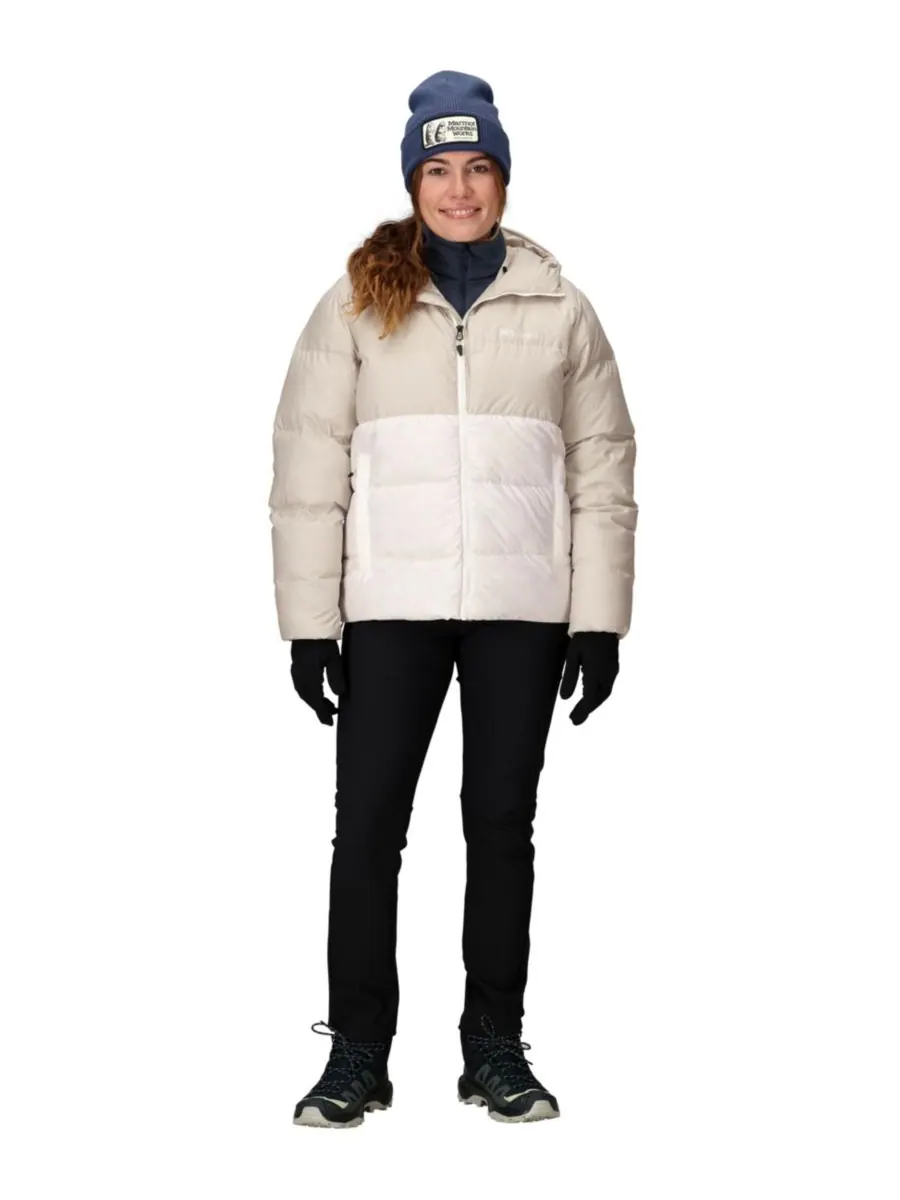 Женская пуховая куртка Guides Marmot, Birch Bark/pearl — изображение 5 из 6