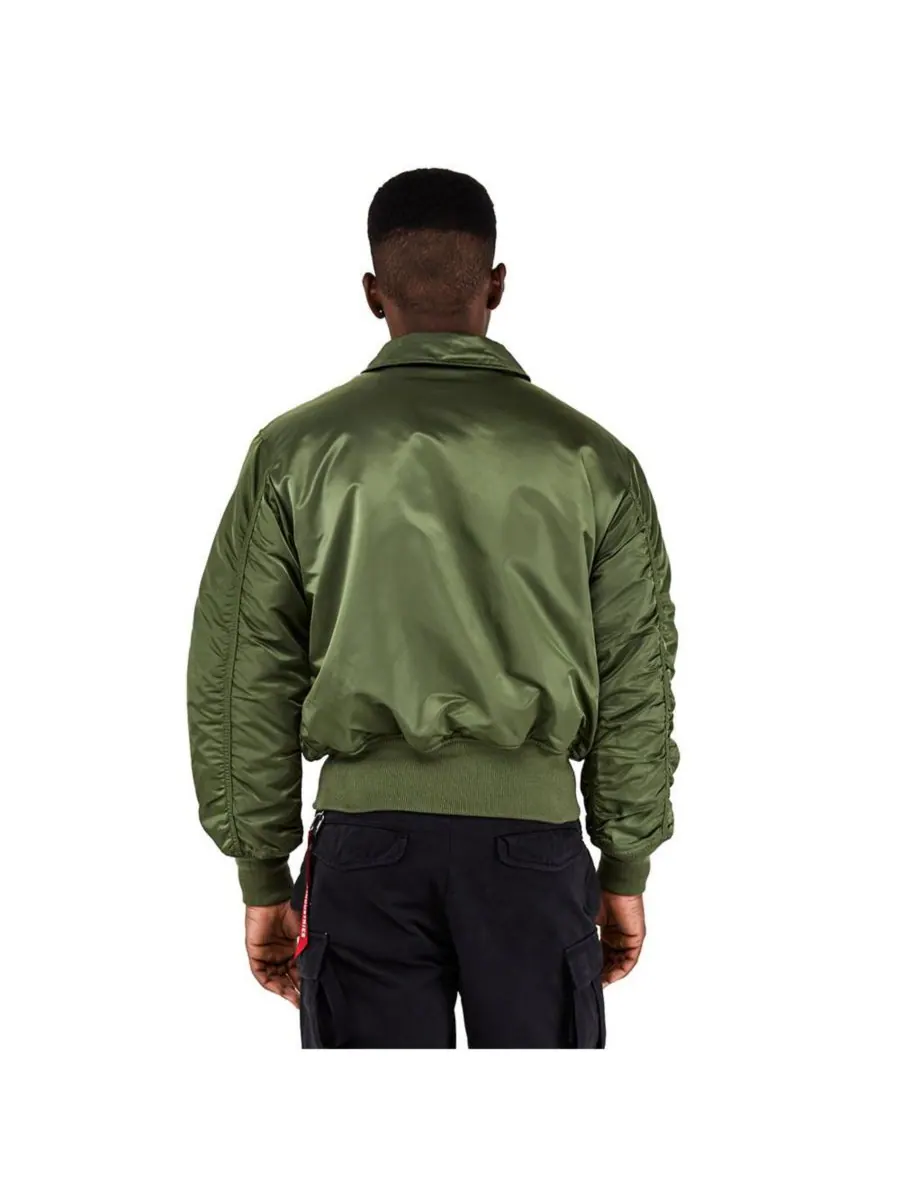Мужская летная куртка Alpha Cwu 45/P Alpha Industries — изображение 3 из 3, шалфейный