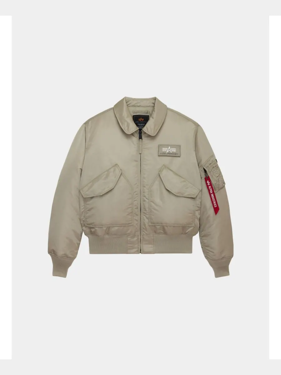 Мужская летная куртка Alpha Cwu 45/P Alpha Industries — изображение 2 из 3, минеральный
