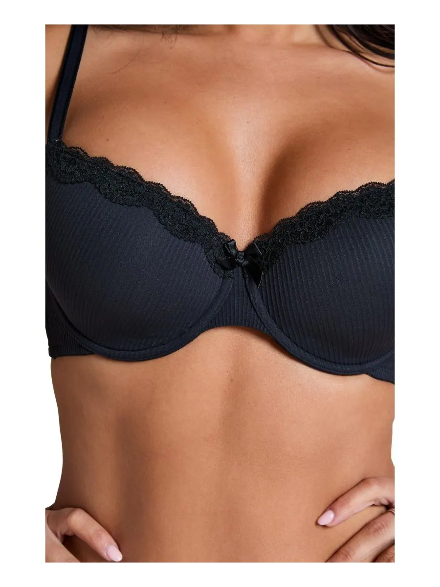 Бюстгальтер Hunkemoller Lola с подкладкой и косточками для женщин Hunkemöller — изображение 3 из 4, бежевый
