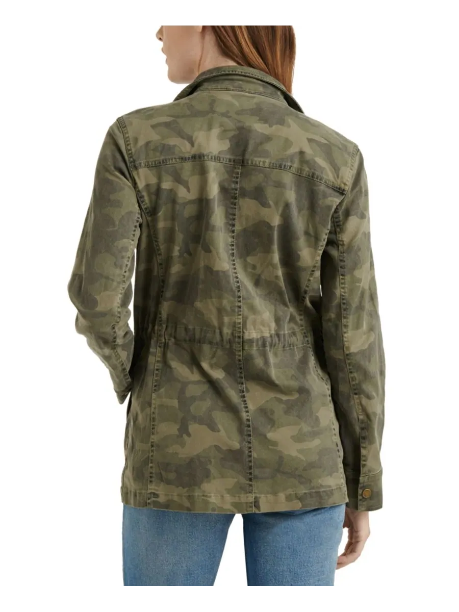 Камуфляжная куртка Lucky Brand — изображение 2 из 3, зеленый