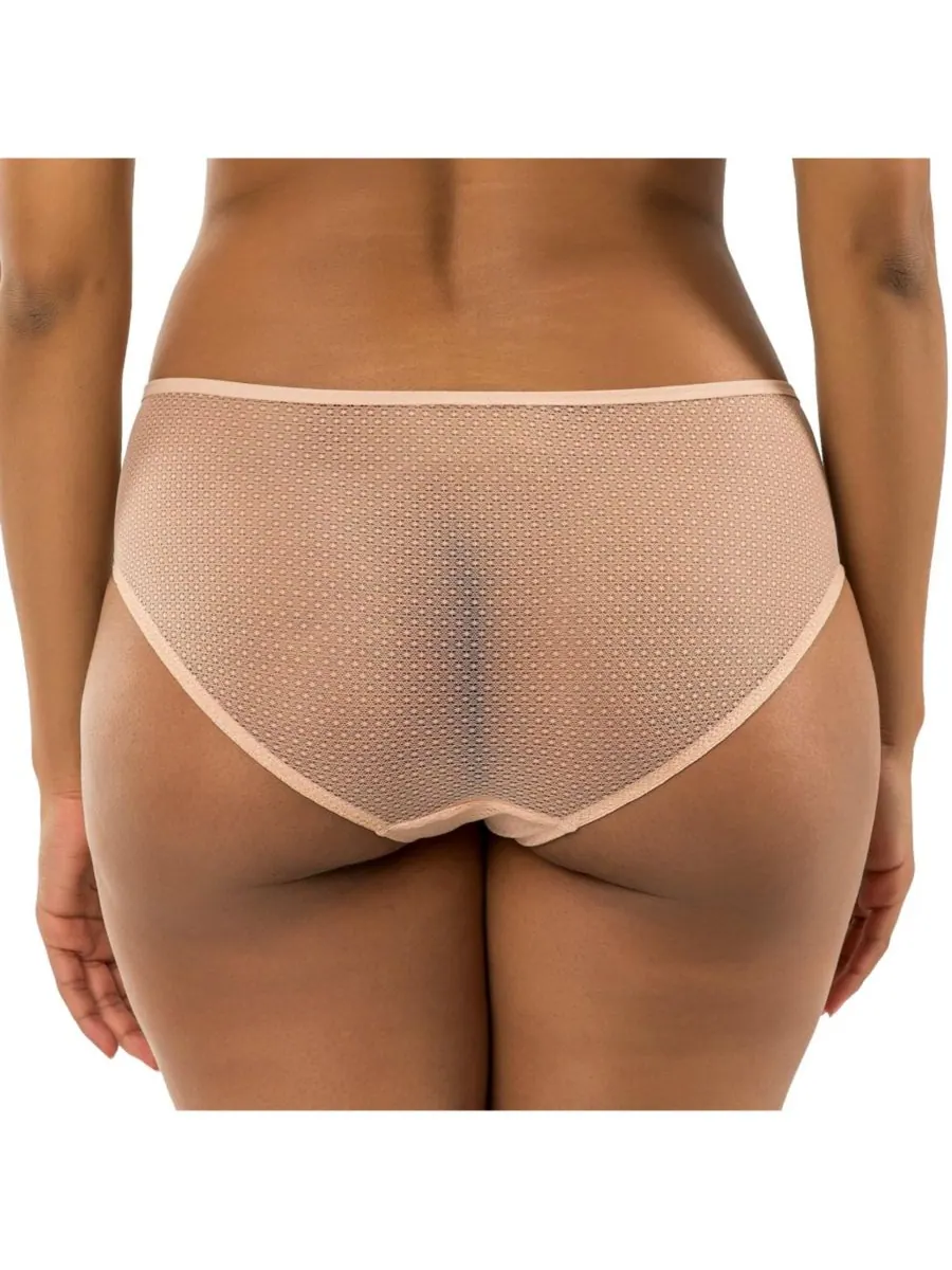 Женские трусики-хипстеры Luxlacy Pretty из кружева и сетки с удлиненным узором Камео Роза PARFAIT — изображение 4 из 4