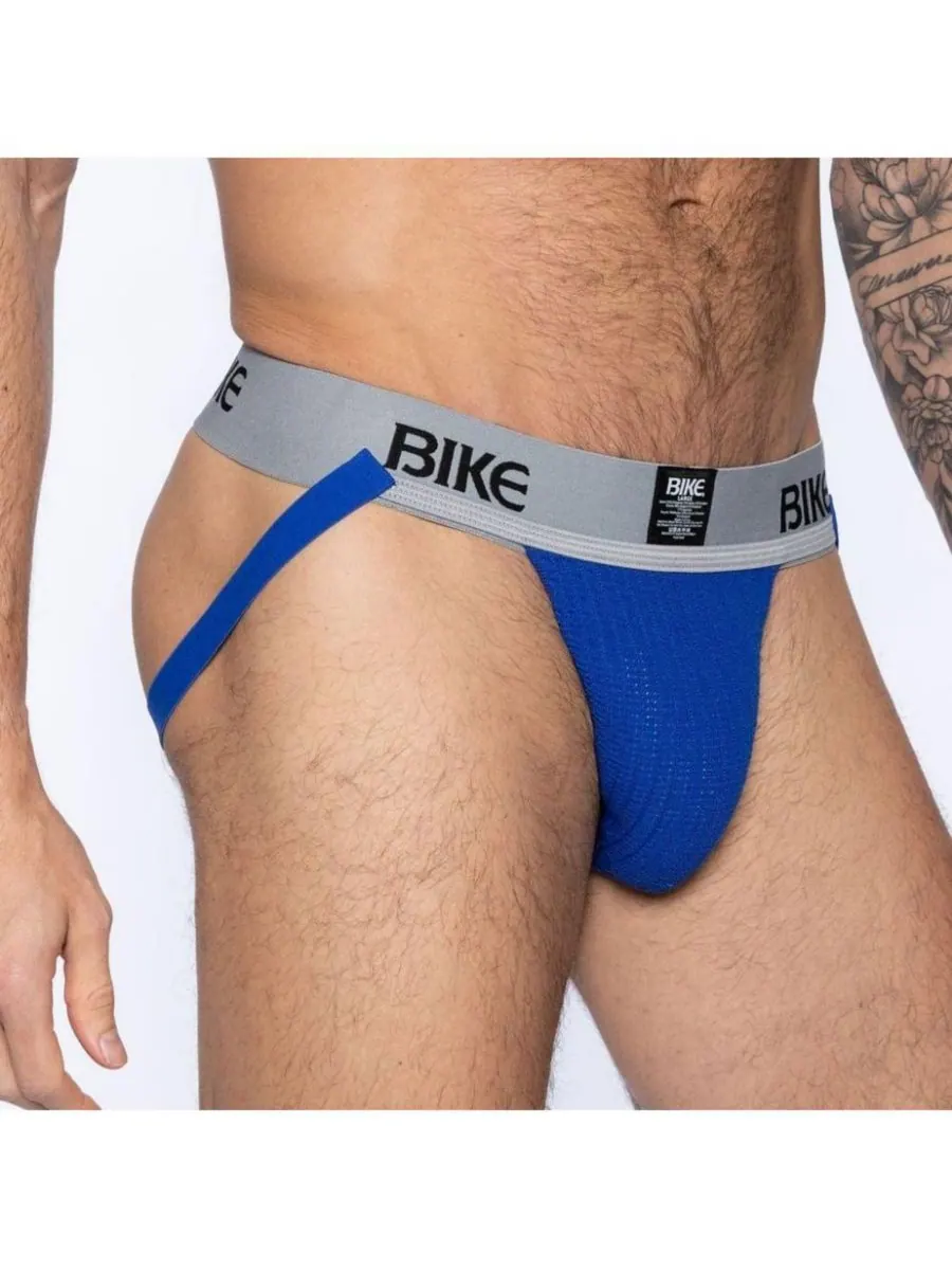 Мужские классические трусы-джокстрапы BIKE Athletic — изображение 3 из 3, синий