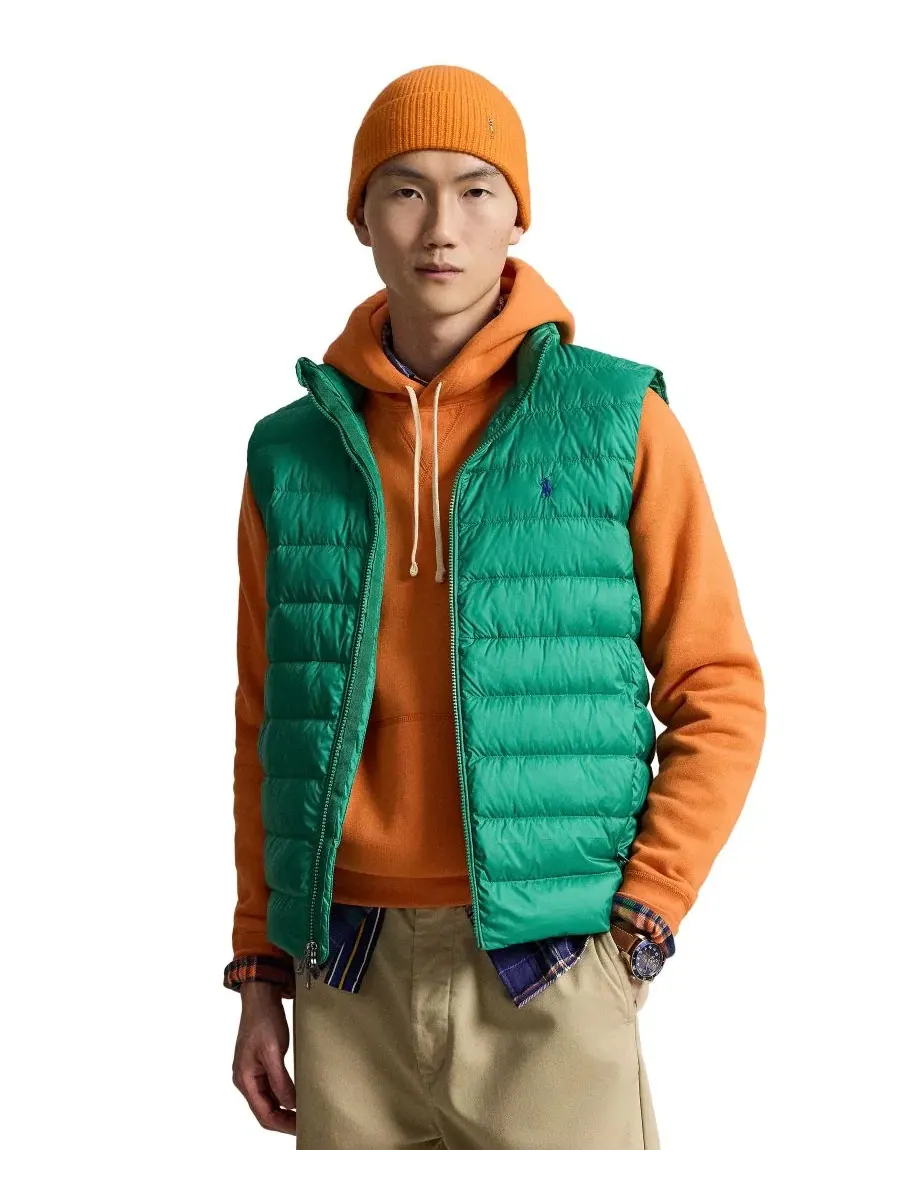 Мужской жилет The Colden Packable с наполнением из пуха Polo Ralph Lauren