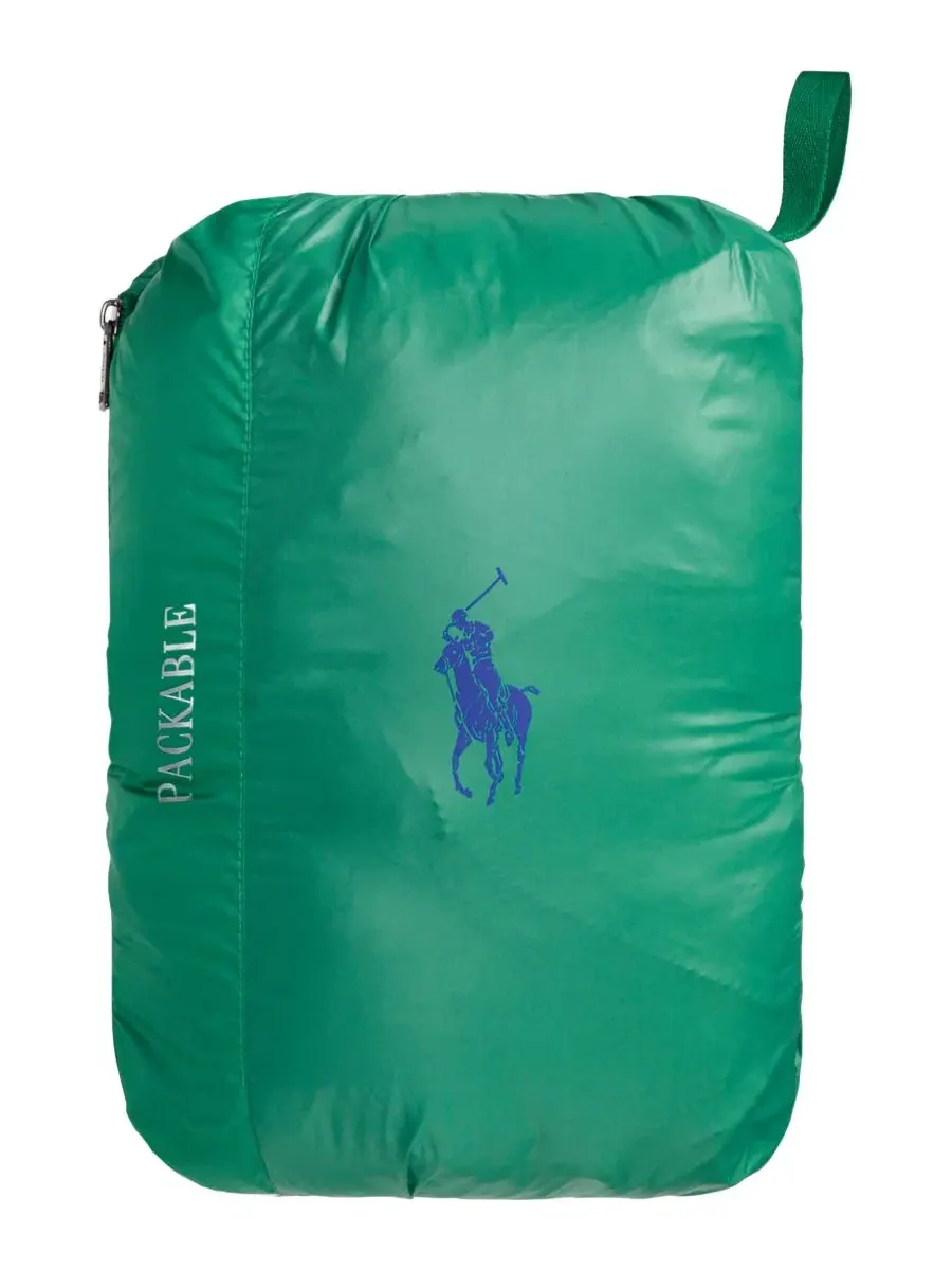 Мужской жилет The Colden Packable с наполнением из пуха Polo Ralph Lauren — изображение 7 из 7, зеленый