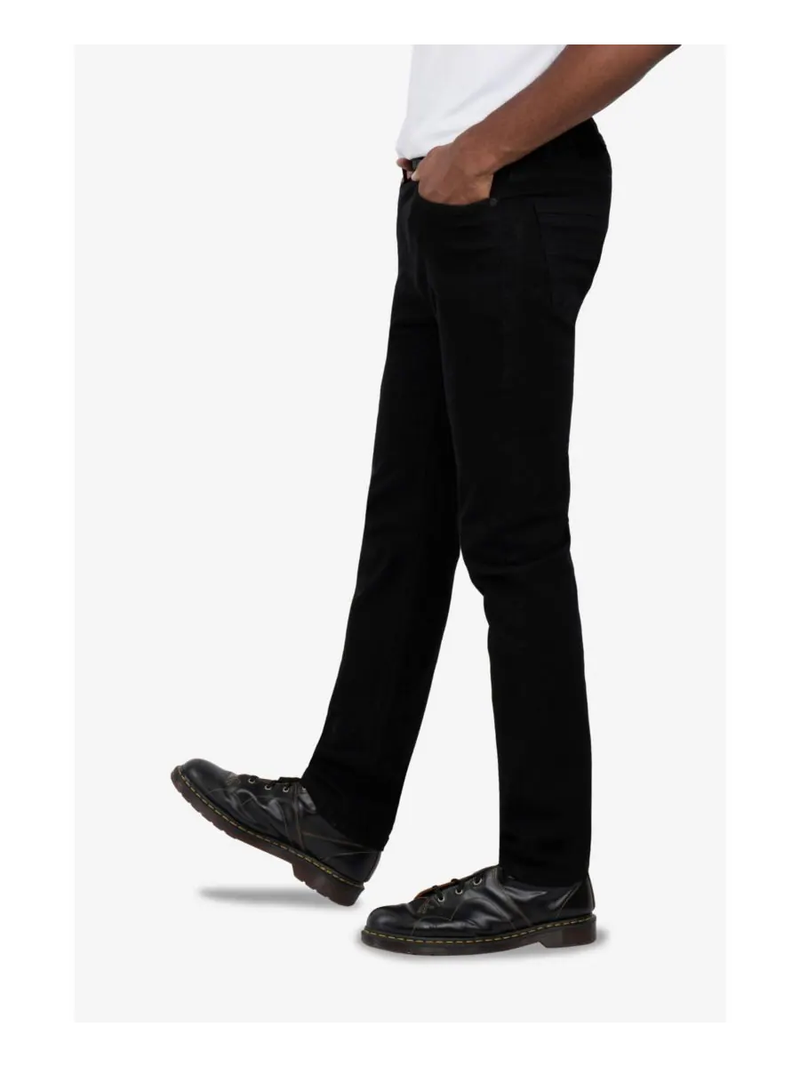 Мужские джинсы SPRING + MERCER Super Soft Slim Fit SPRING + MERCER — изображение 4 из 6, черный