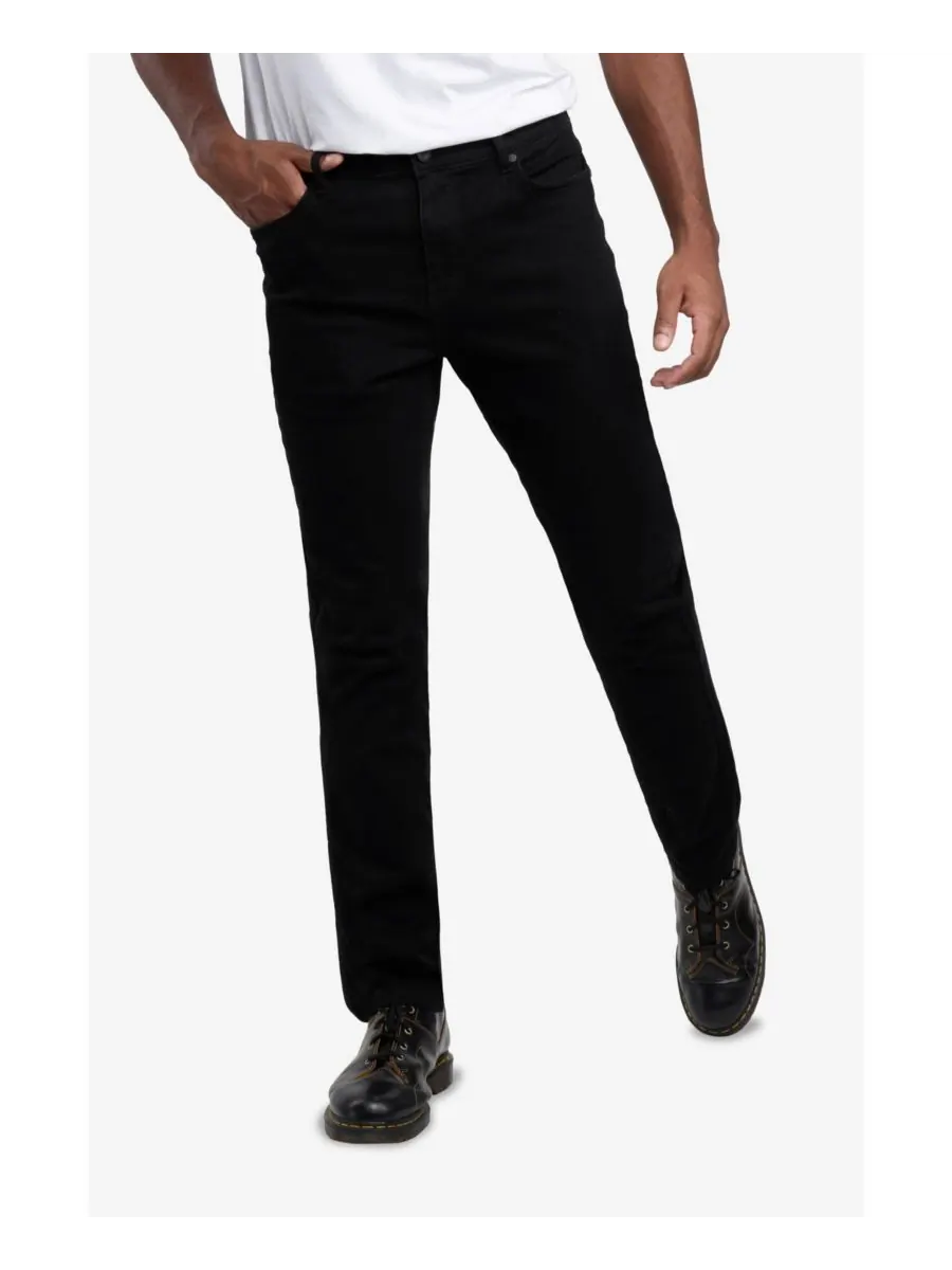 Мужские джинсы SPRING + MERCER Super Soft Slim Fit SPRING + MERCER — изображение 5 из 6, черный