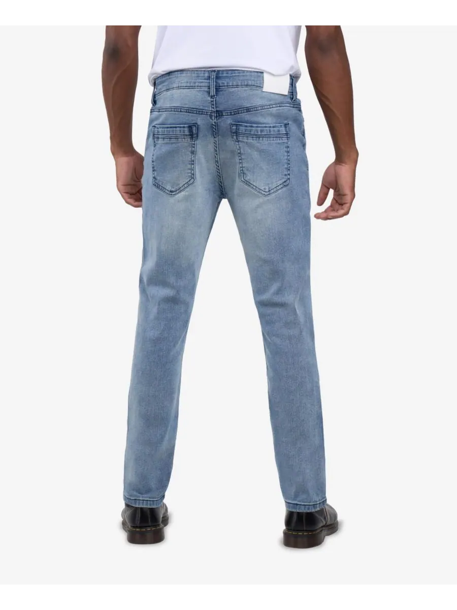 Мужские джинсы SPRING + MERCER Super Soft Slim Fit SPRING + MERCER — изображение 2 из 6, светлый синий