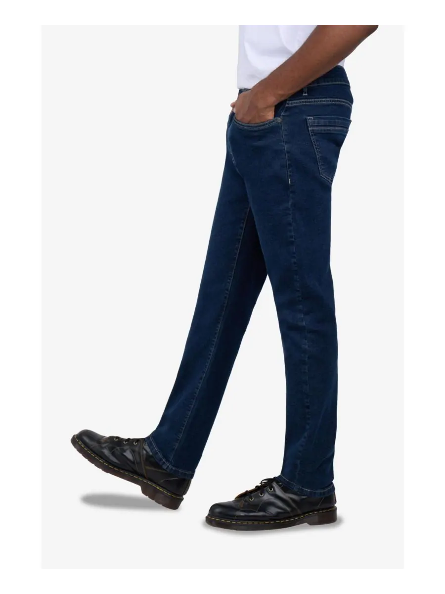 Мужские джинсы SPRING + MERCER Super Soft Slim Fit SPRING + MERCER — изображение 2 из 6, синий