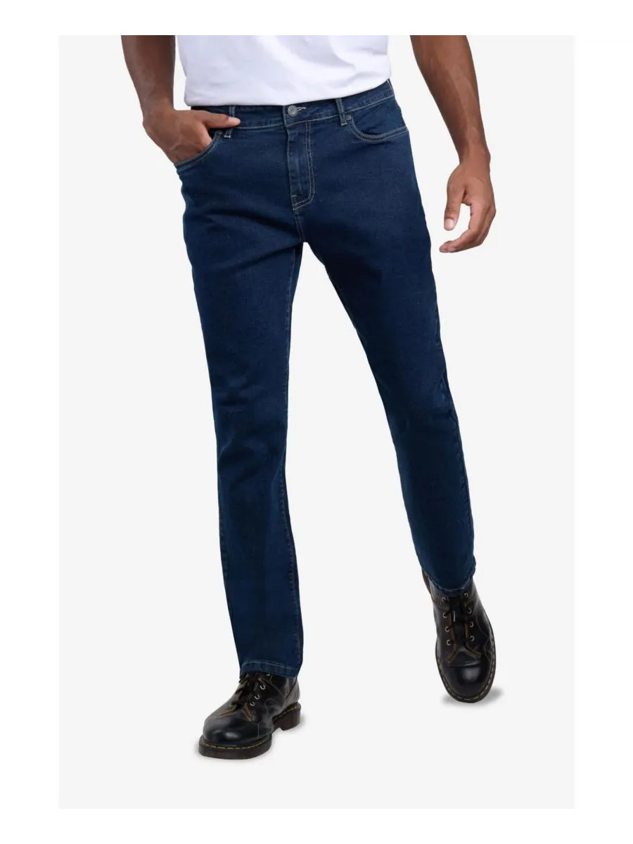 Мужские джинсы SPRING + MERCER Super Soft Slim Fit SPRING + MERCER — изображение 4 из 6, синий