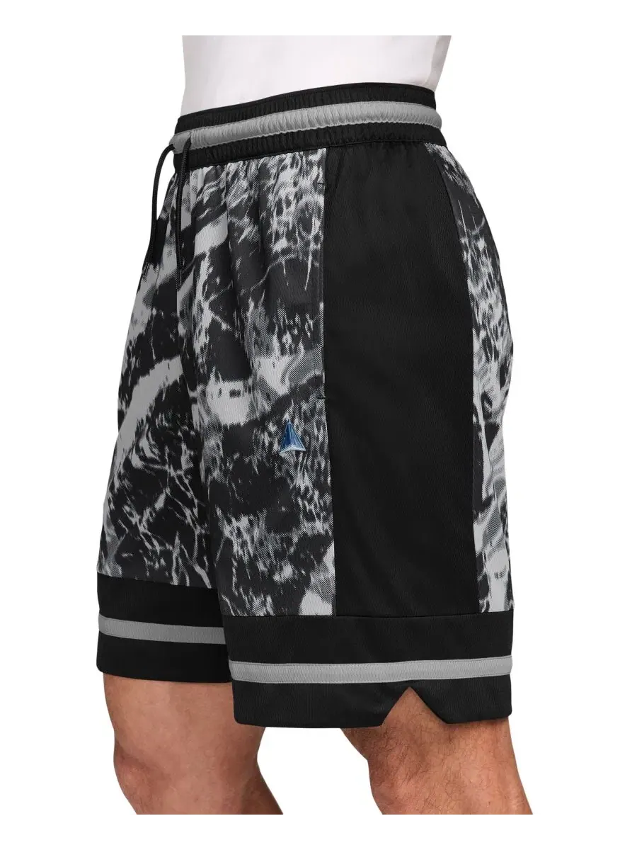 Баскетбольные шорты Ja Morant 8" Dri-FIT Nike — изображение 2 из 4, черный/серый/металлик