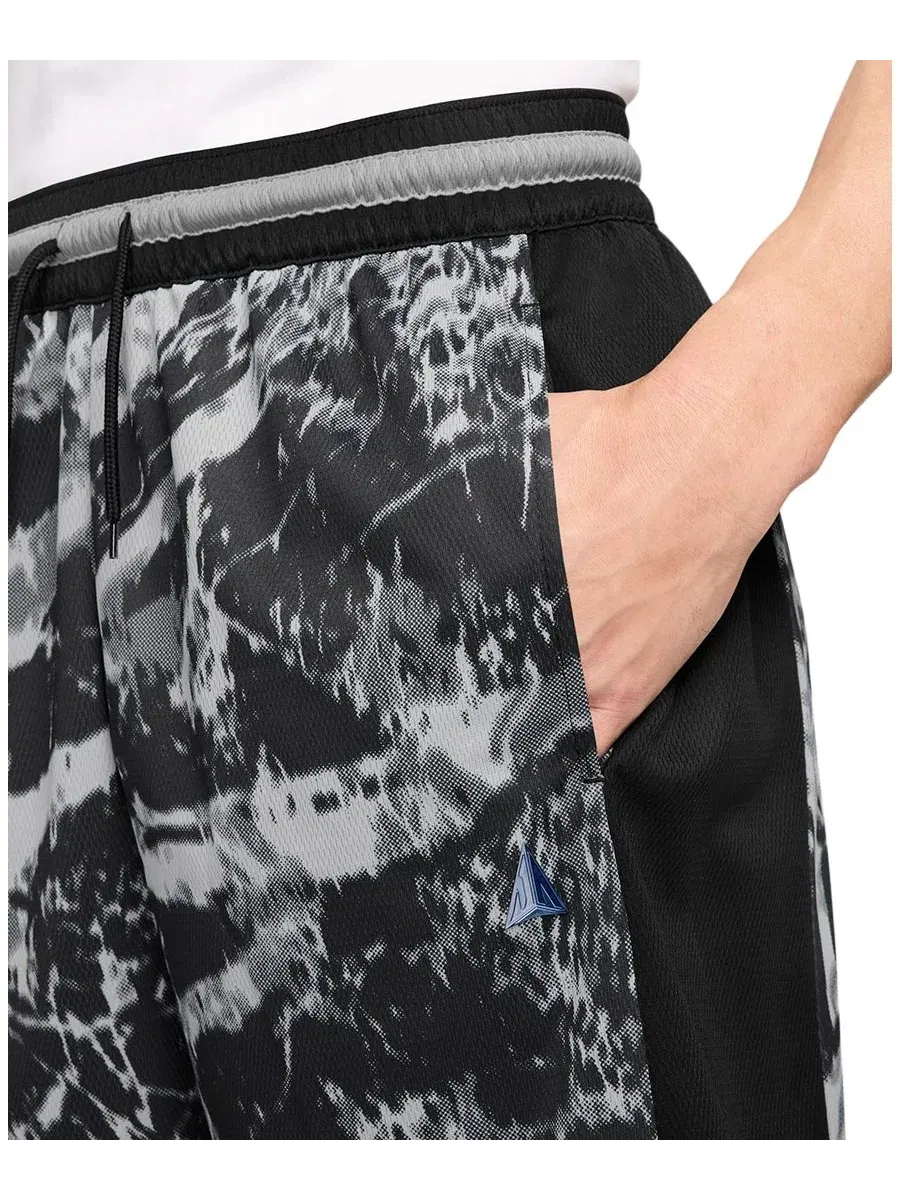 Баскетбольные шорты Ja Morant 8" Dri-FIT Nike — изображение 3 из 4, черный/серый/металлик