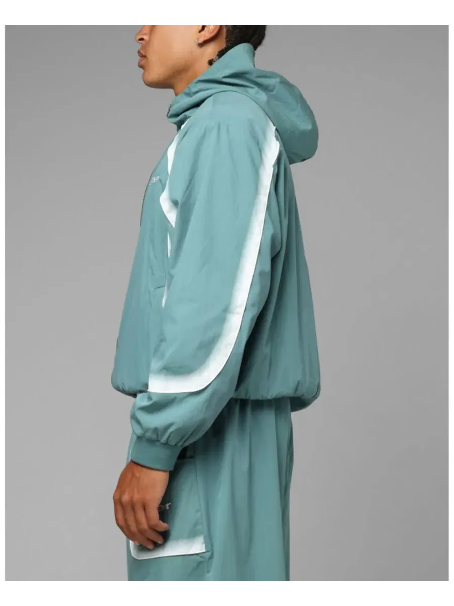Куртка-ветровка Spray Day Track Jacket Loiter — изображение 5 из 6, бирюзовый