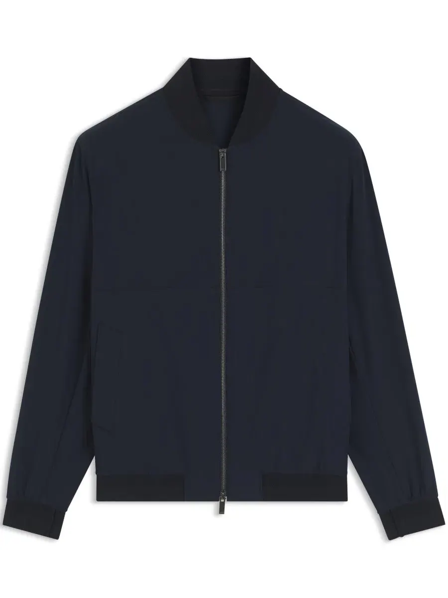Куртка с микропринтом, Slim Fit Hugo Boss — изображение 3 из 5, синий