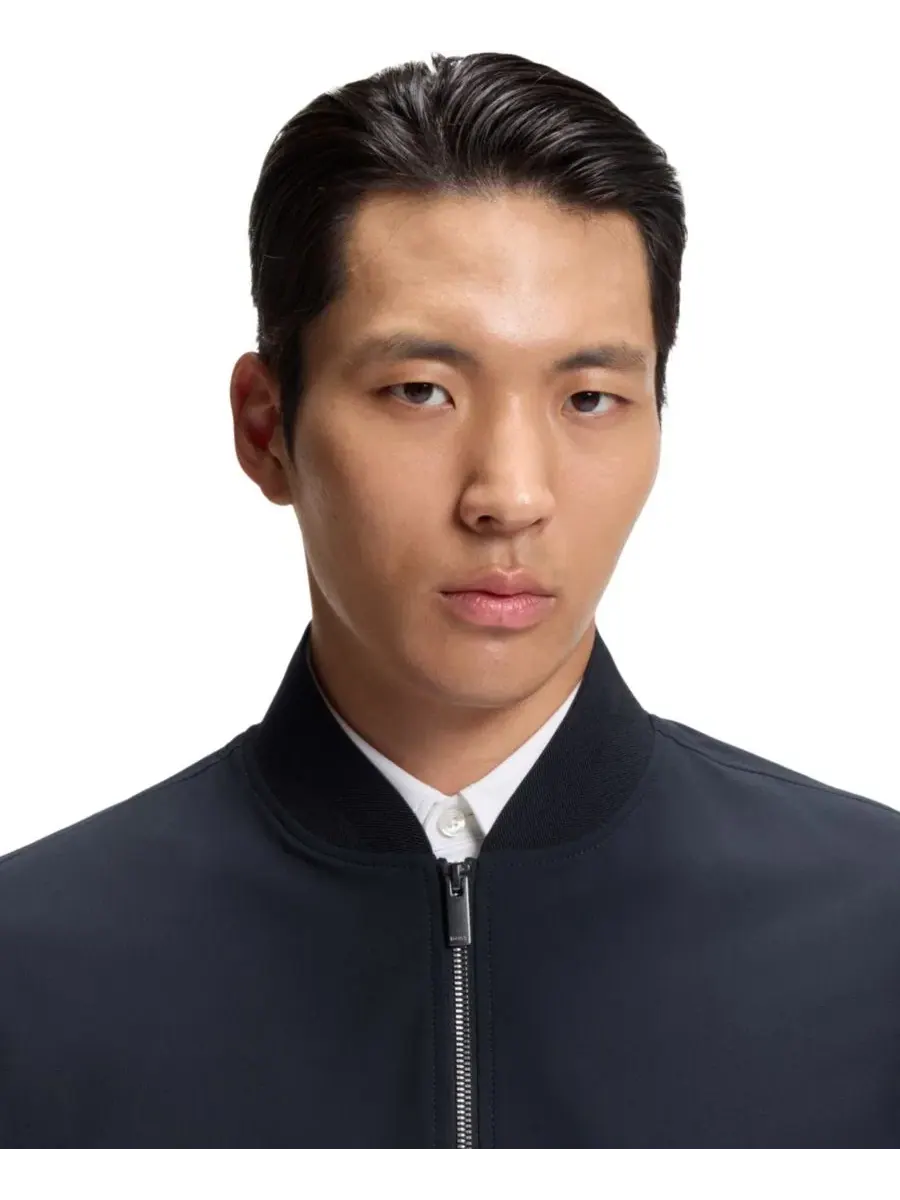 Куртка с микропринтом, Slim Fit Hugo Boss — изображение 5 из 5, синий