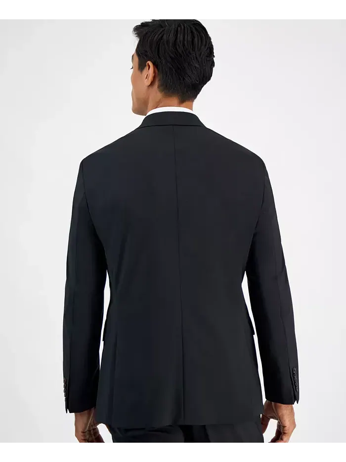 Мужской пиджак Modern-Fit из смесовой шерсти Hugo Boss — изображение 2 из 5, черный