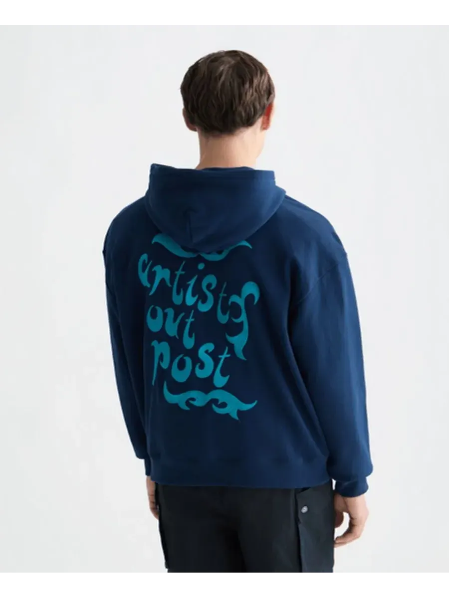 Мужская толстовка с длинными рукавами SCOTCH & SODA — изображение 4 из 6, синий