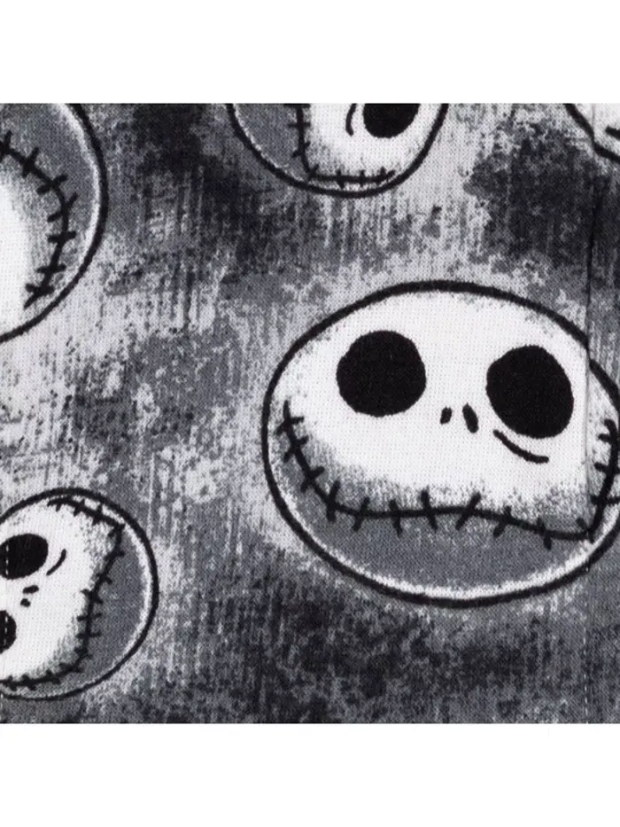 Детская толстовка с капюшоном и молнией Disney Jack Skellington для мальчиков Nightmare Before — изображение 2 из 7, черный
