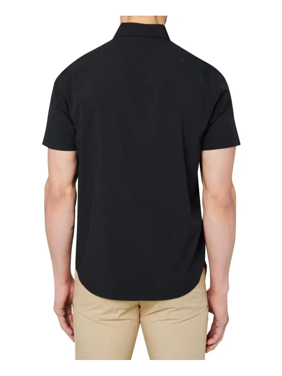 Мужская рубашка с коротким рукавом, Regular Fit, 4-Way Stretch, Performance Camp Shirt Society of — изображение 2 из 3