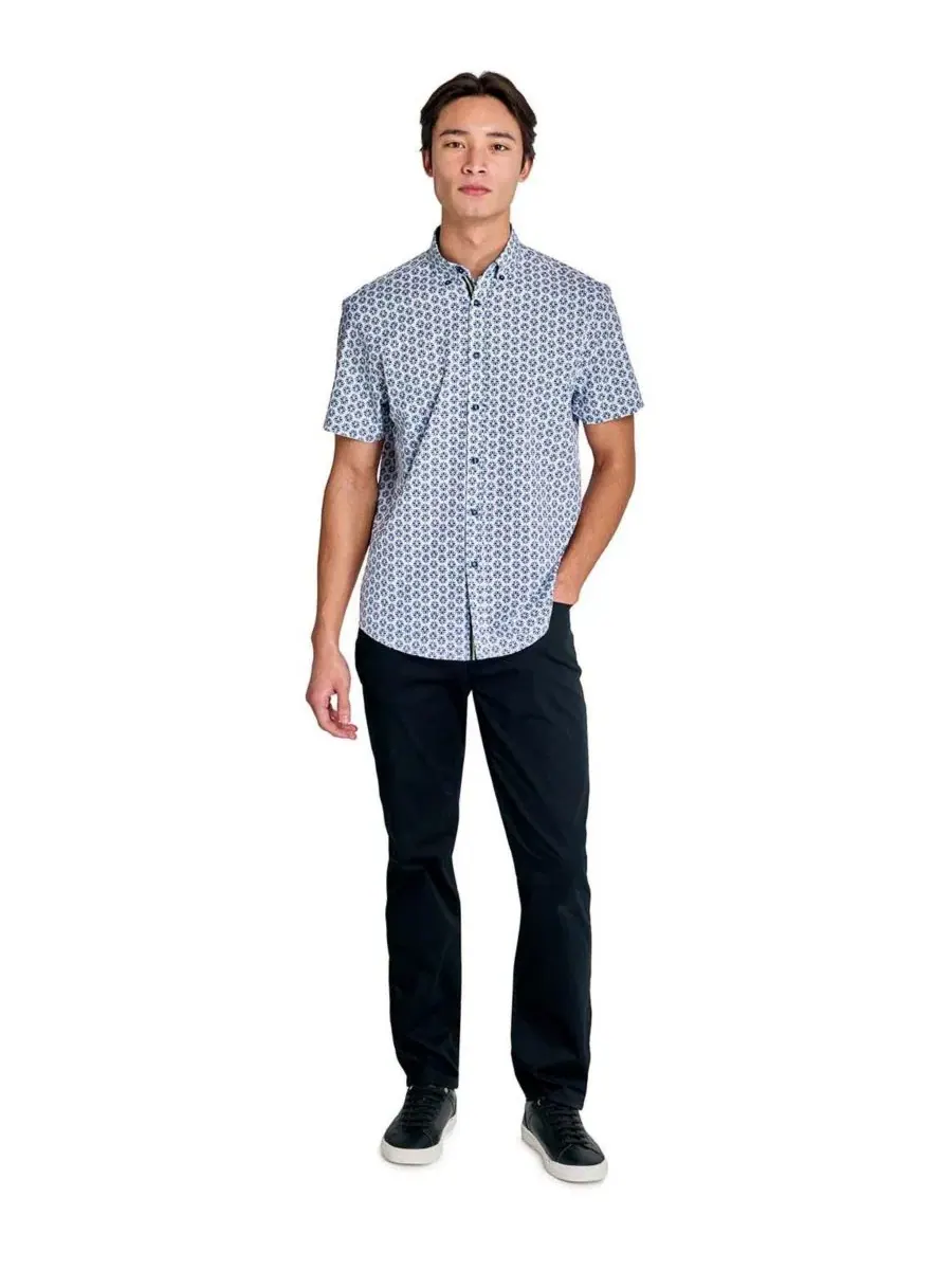 Рубашка с коротким рукавом с принтом Performance Camp Shirt Society of Threads — изображение 4 из 4, мульти