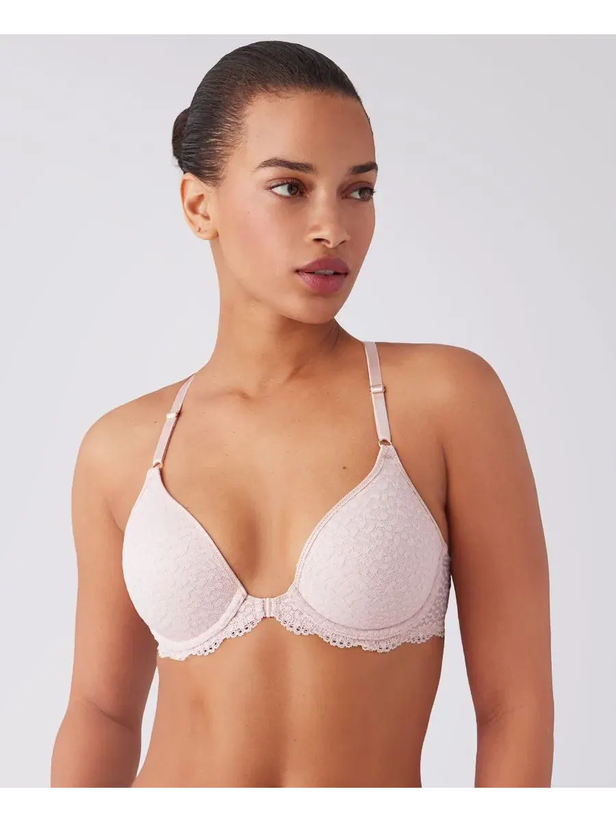 Бюстгальтер с мягкой чашкой Untamed Front Close Contour b.tempt'd — розовый