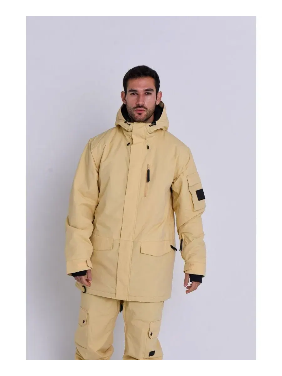 Мужская куртка Yeh Man Jacket OOSC Clothing — бежевый