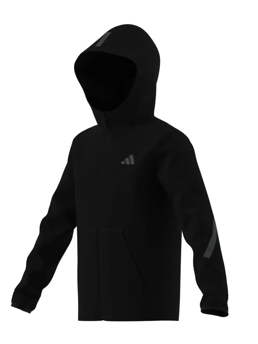 Худи на молнии с длинным рукавом adidas