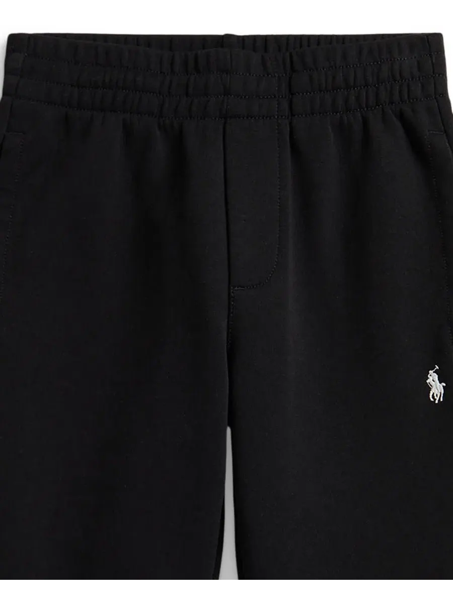 Детские спортивные брюки из двойного трикотажа Polo Ralph Lauren — изображение 3 из 3, черный