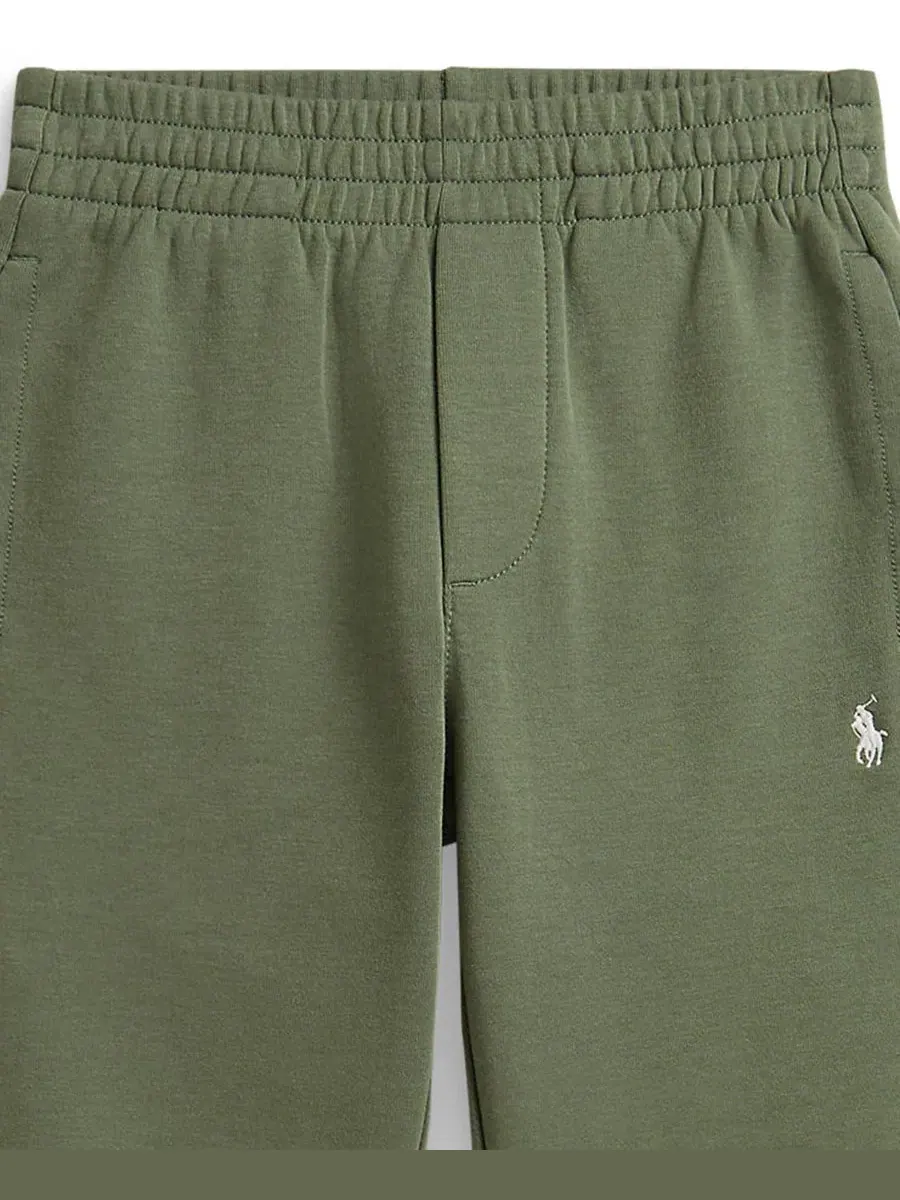 Детские спортивные брюки с вышивкой Polo Ralph Lauren — изображение 3 из 3, зеленый