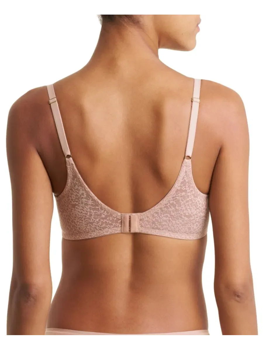 Бюстгальтер-топ без косточек Natori Pretty Smooth Wireless T-Shirt Bra — изображение 3 из 5, пергаментный
