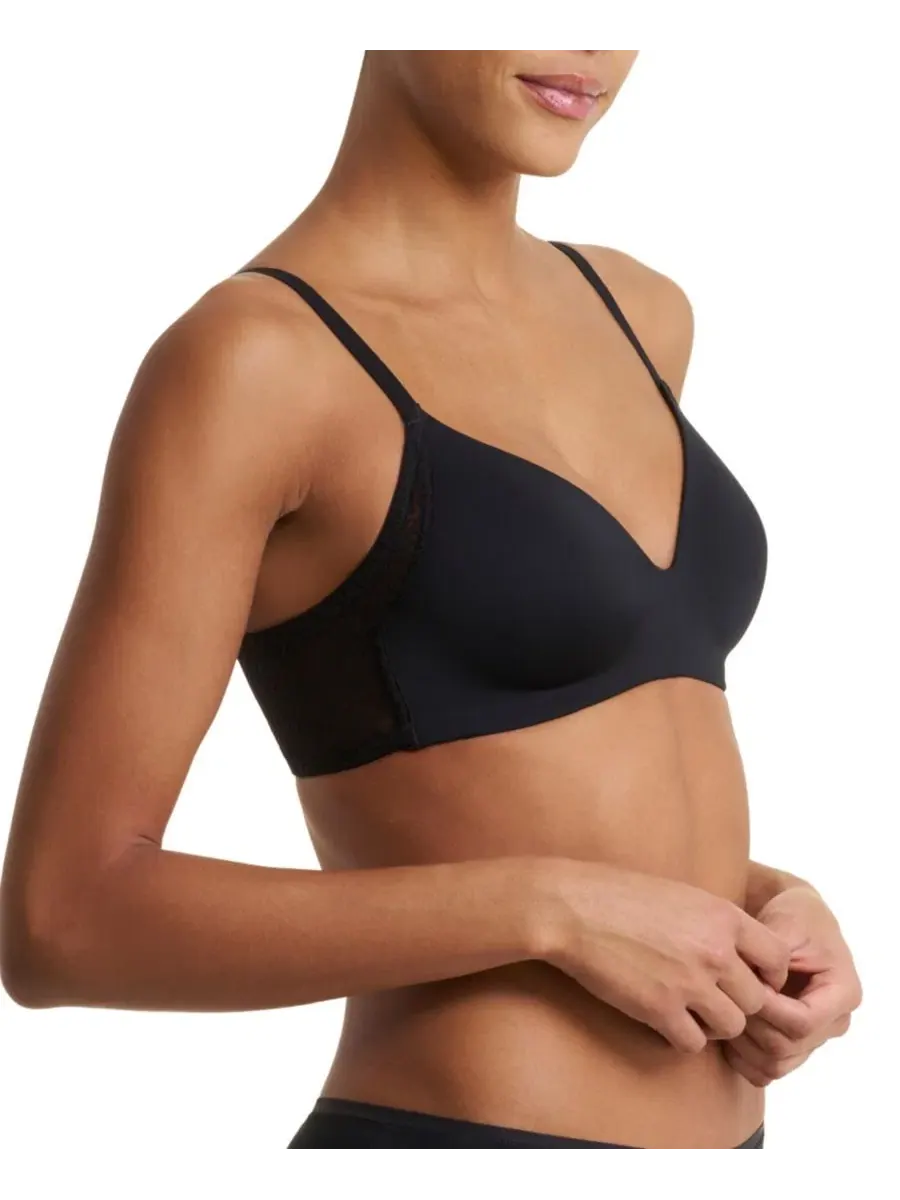 Бюстгальтер-топ Pretty Smooth Wireless T-Shirt Bra Natori — изображение 2 из 6, черный