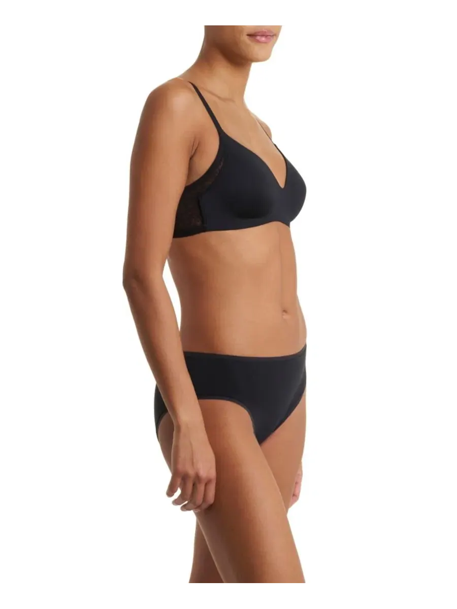 Бюстгальтер-топ Pretty Smooth Wireless T-Shirt Bra Natori — изображение 5 из 6, черный