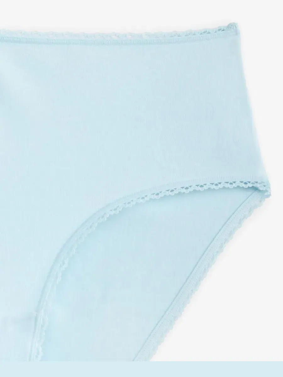 Трусы с высокой посадкой Cotton Jersey Brief, бренд Charter Club, Spun Sugar — изображение 2 из 4