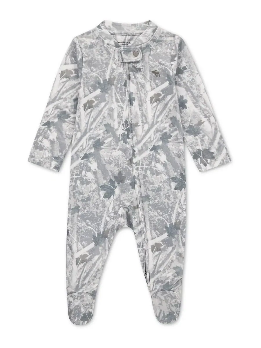 Детский комбинезон на ножках с длинным рукавом, футер abercrombie kids