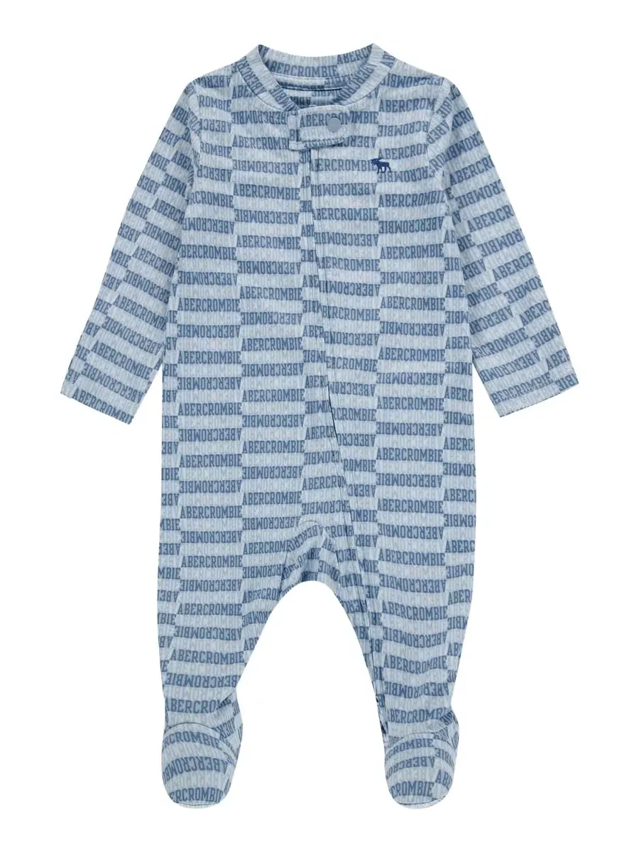 Детский комбинезон-слип с длинным рукавом, на молнии abercrombie kids