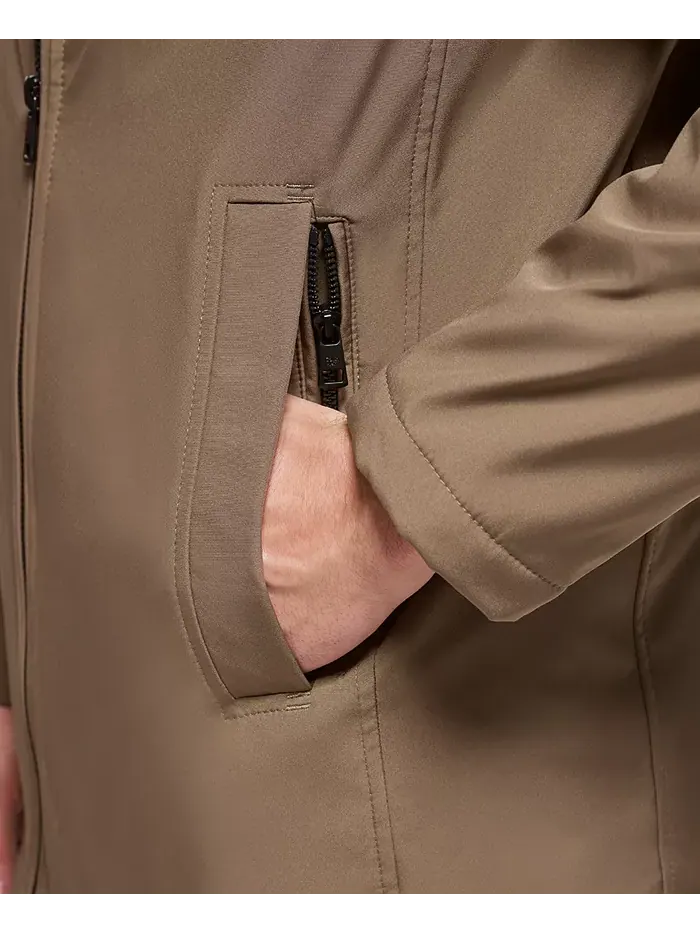 Мужская куртка Infinite Stretch с подкладкой из полярного флиса и нагрудником Calvin Klein — изображение 5 из 7