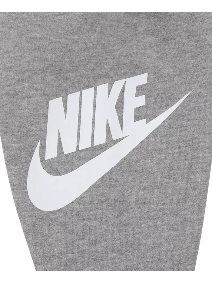 Комплект из двух предметов: флисовый пуловер с капюшоном для малышей Nike — изображение 8 из 8, темный серый
