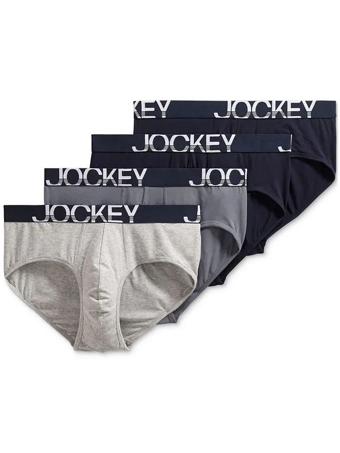 Трусы ActiveStretch — 4 шт. Jockey — серый