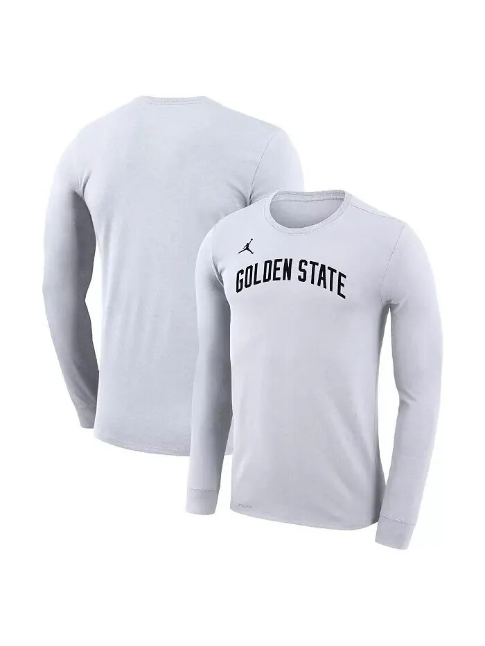 Белая мужская и женская футболка Golden State Warriors Statement Edition Legend Performance с — изображение 1 из 3, белый