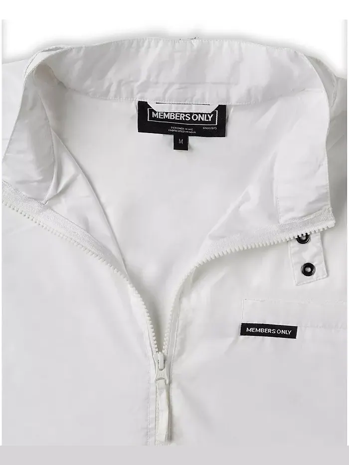 Мужская ветровка Packable Jacket Members Only — изображение 6 из 6, белый
