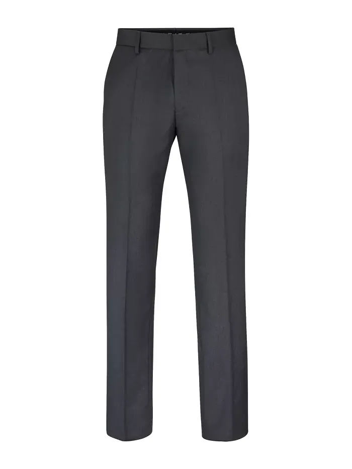 BOSS Мужские классические брюки из чистой шерсти Regular-Fit Hugo Boss — 4