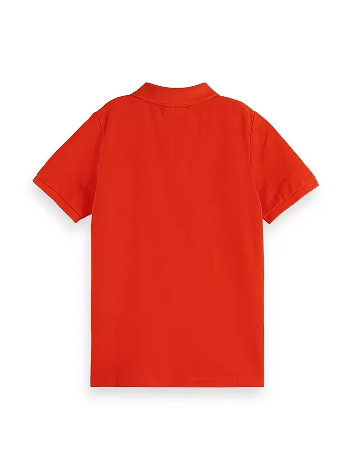 Детская и подростковая поло из пике с эффектом garment dye SCOTCH & SODA — 2