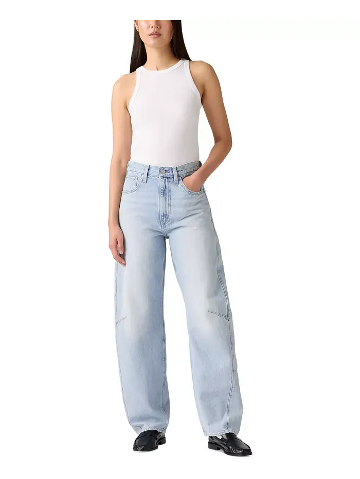 Женские джинсы Cinch с высокой посадкой и бочкообразными штанинами Levi's