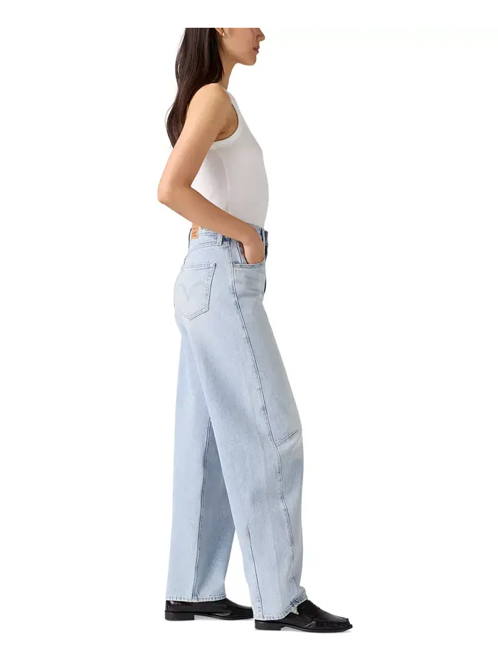 Женские джинсы Cinch с высокой посадкой и бочкообразными штанинами Levi's — изображение 3 из 5