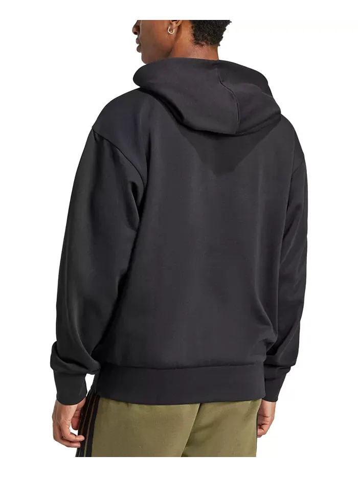 Мужская базовая толстовка FeelCozy из флиса Adidas — изображение 2 из 2, черный