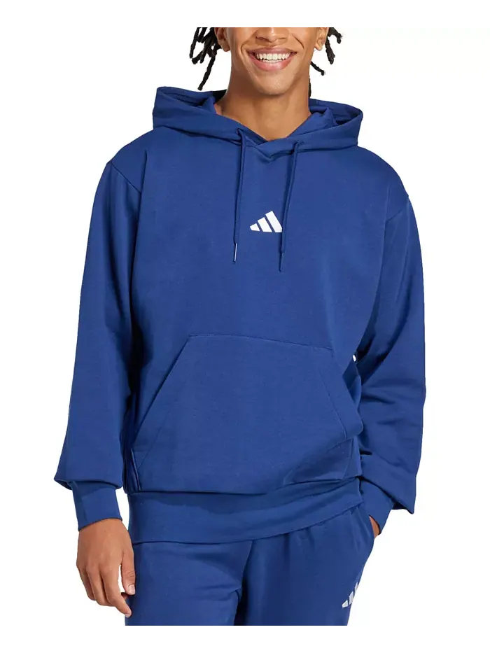 Мужская базовая толстовка FeelCozy из флиса Adidas — изображение 1 из 2, синий