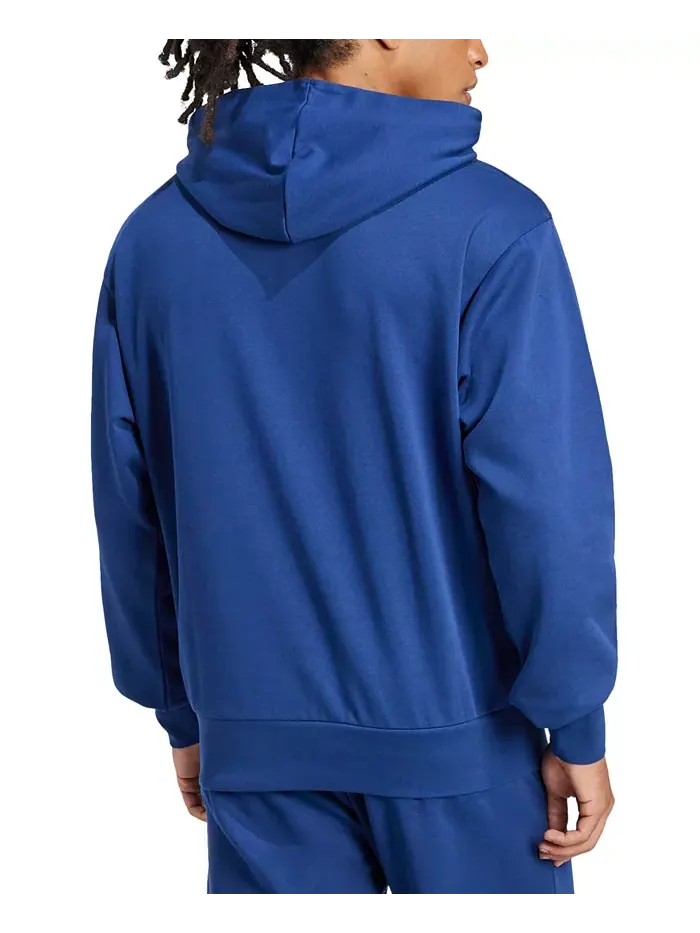 Мужская базовая толстовка FeelCozy из флиса Adidas — изображение 2 из 2, синий